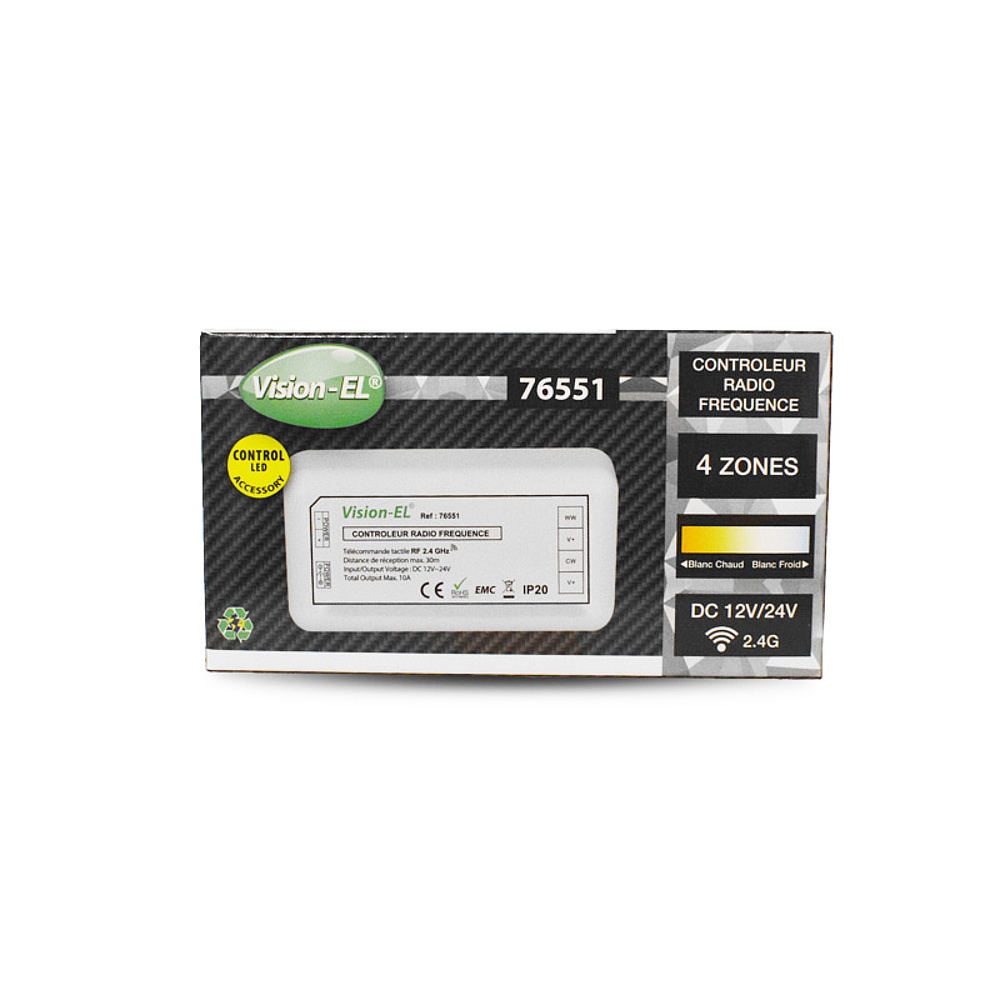 CONT RF 4 ZON BL CCT DC 12-24V